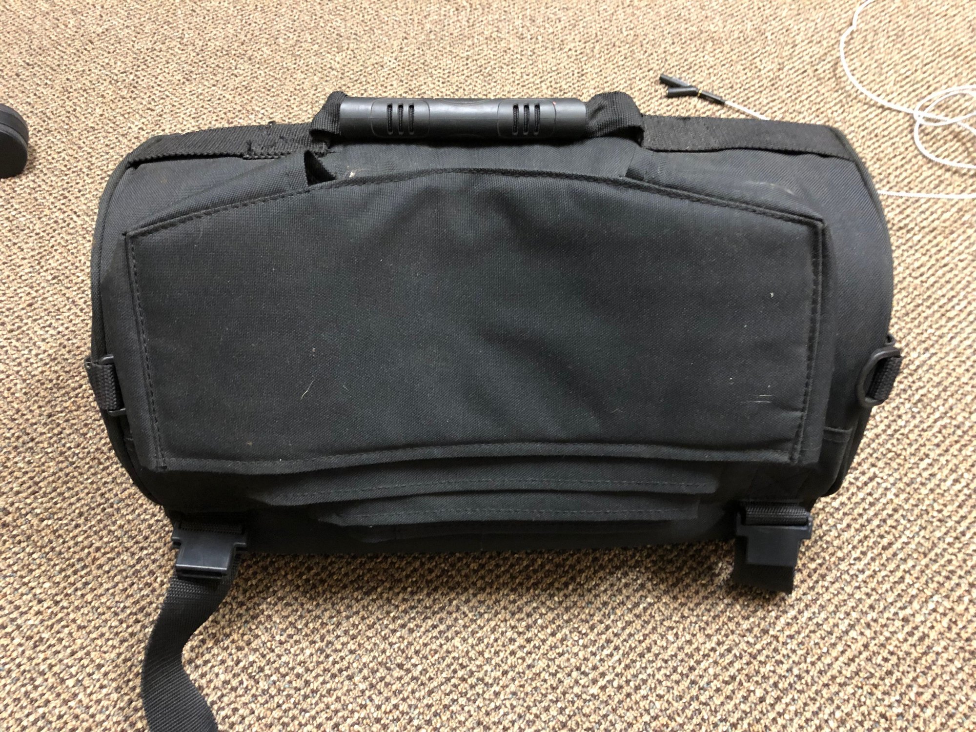 harley roll bag