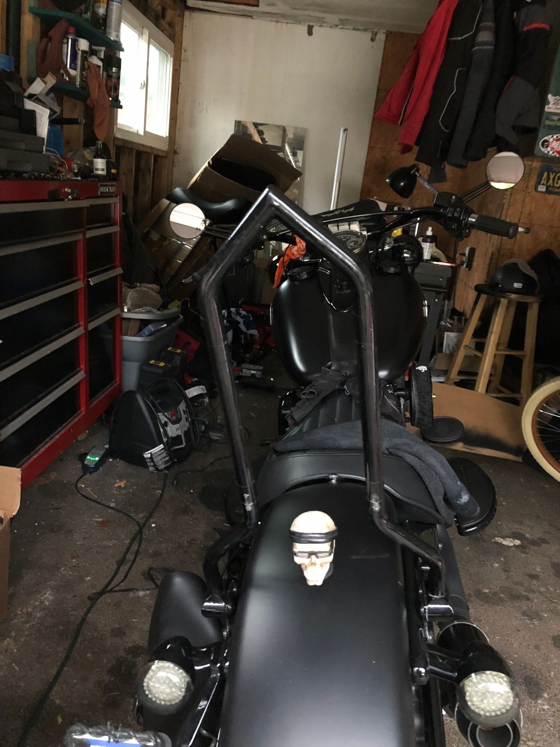 Ginz Choppers Sissybar & Rack Harley Davidson Forums