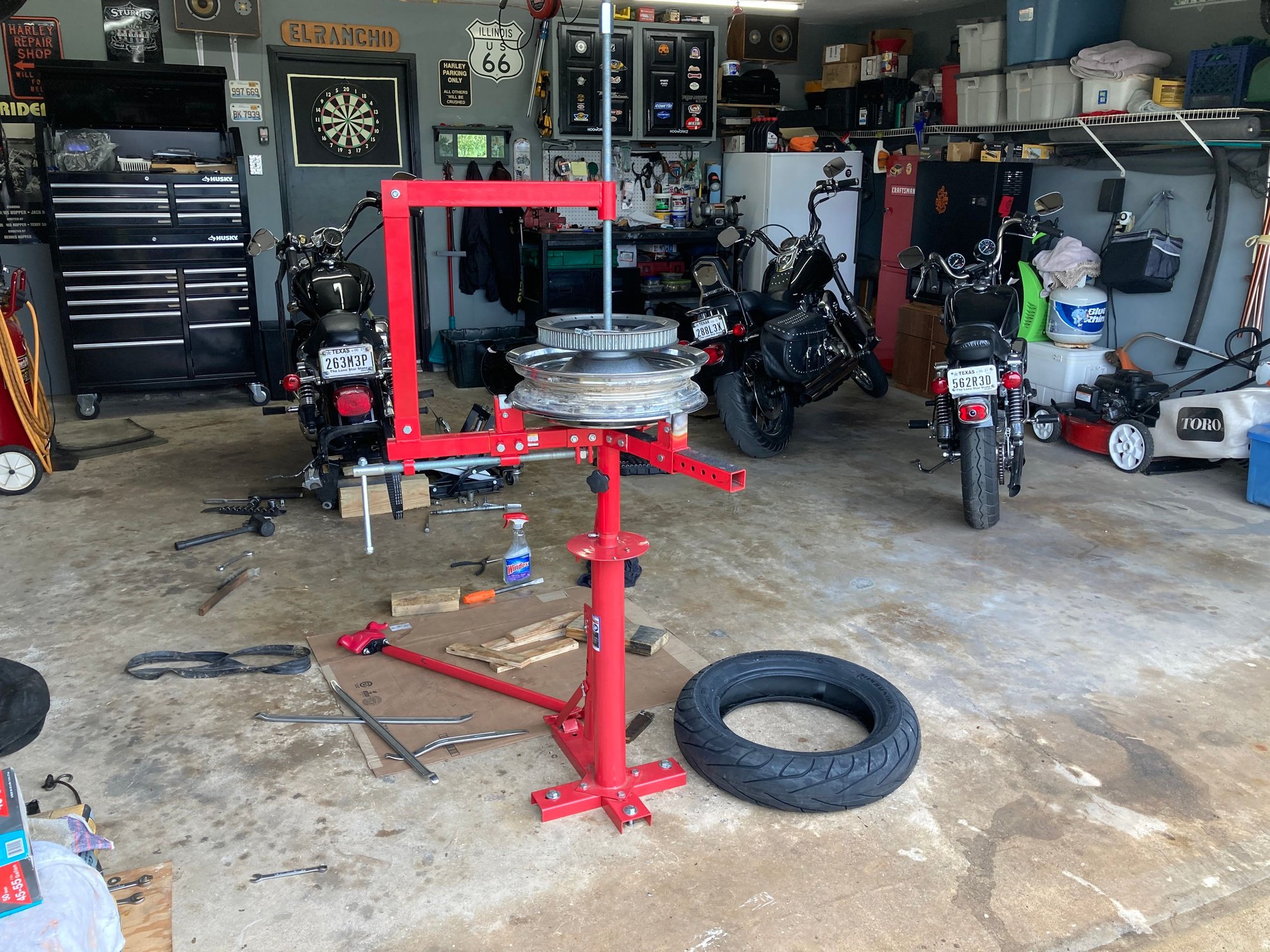 DiY Motorcycle Tires Harley Davidson Forums