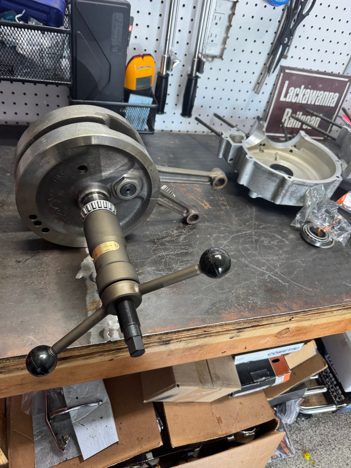 August 2025 finally starting to assemble the motor