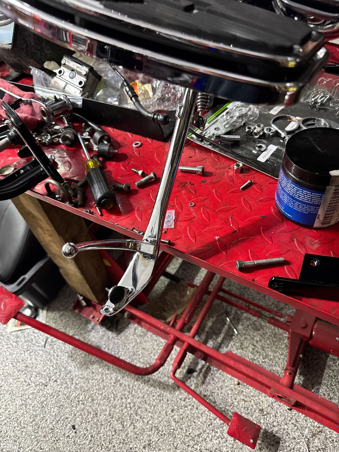 2005 Softail Deluxe NOS jiffy stand 