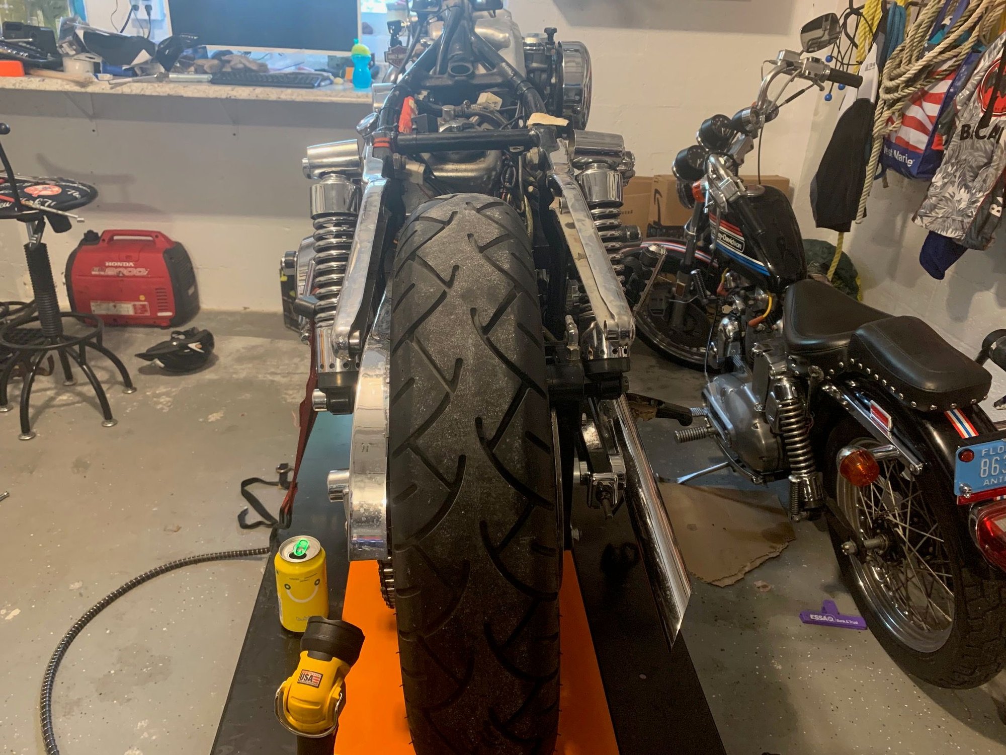 Rear wheel not centered Harley Davidson Forums