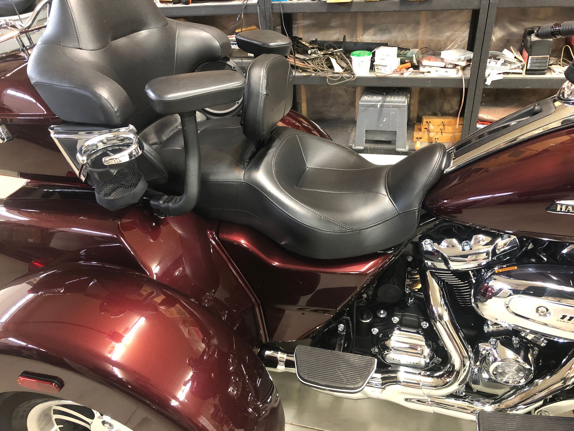 mechanical reverse for tri glide
