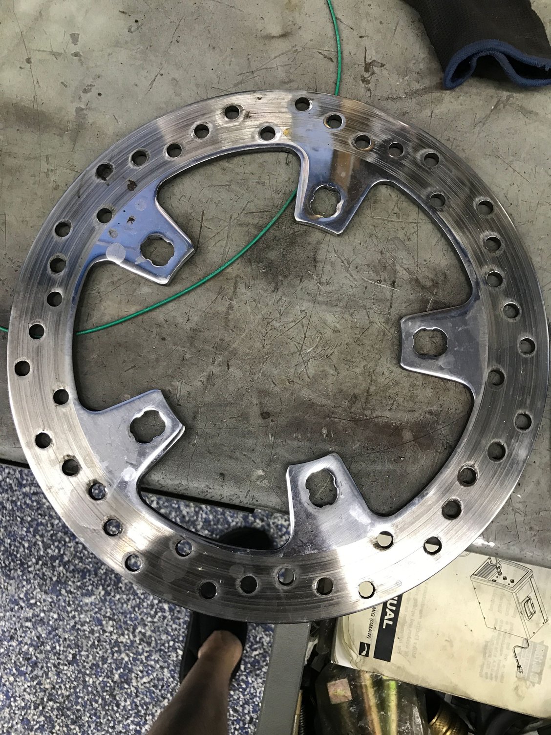 Polished rotors off my 2017 sgs Harley Davidson Forums