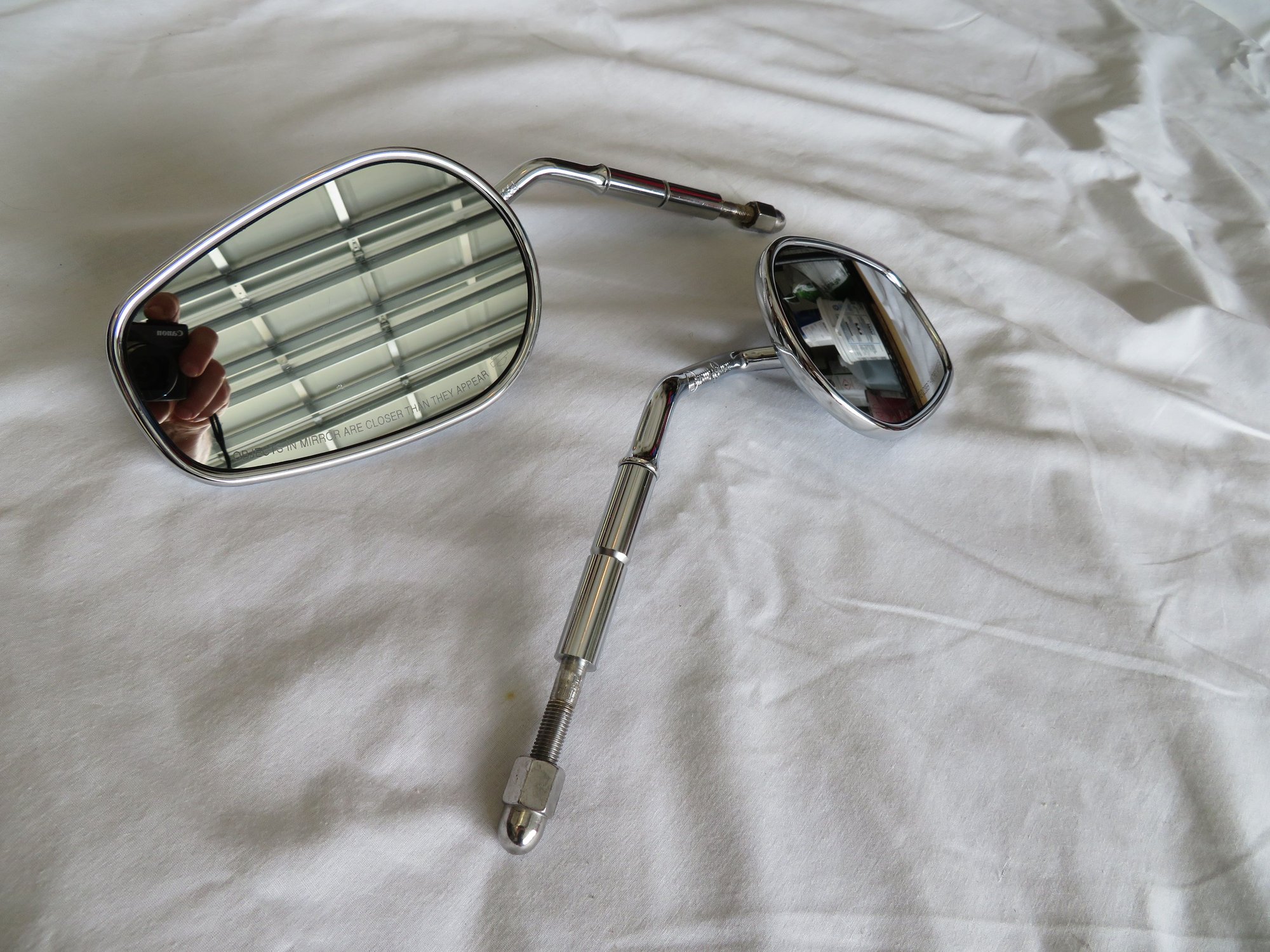 Mirrors and extension kits Harley Davidson Forums