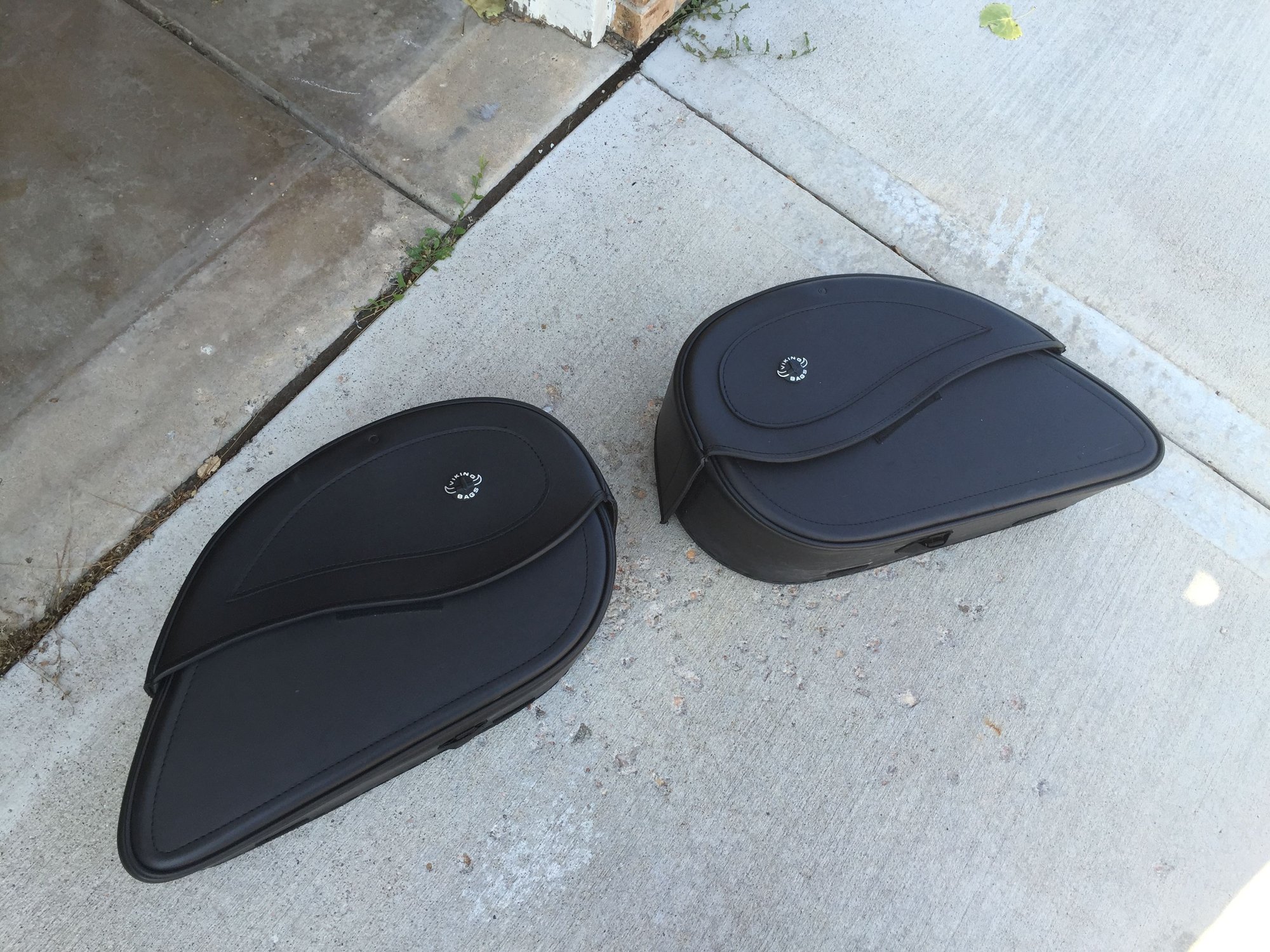 Viking Leather Hard Bags with locks Harley Davidson Forums