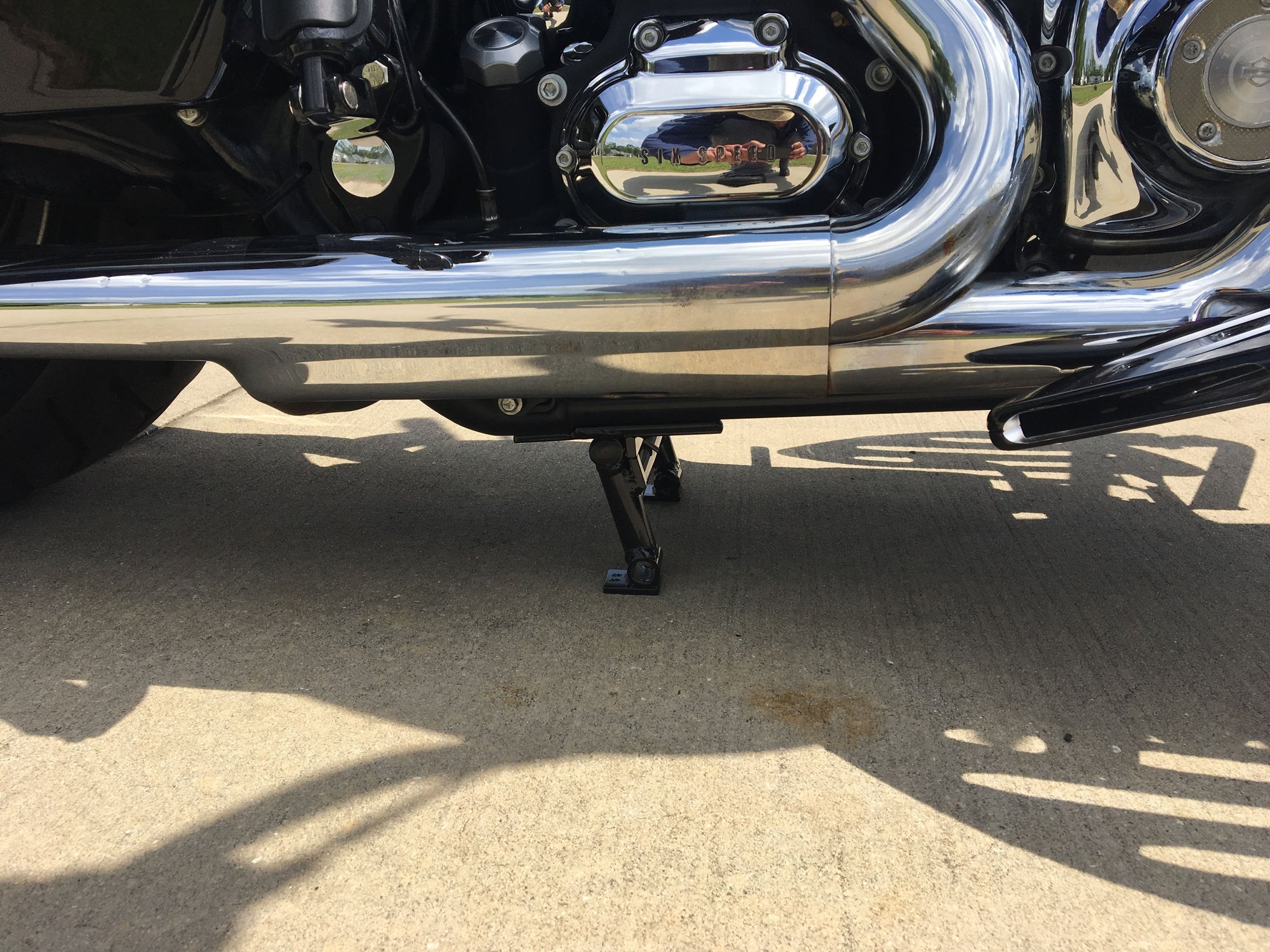 Air Ride Center Stand Harley Davidson Forums