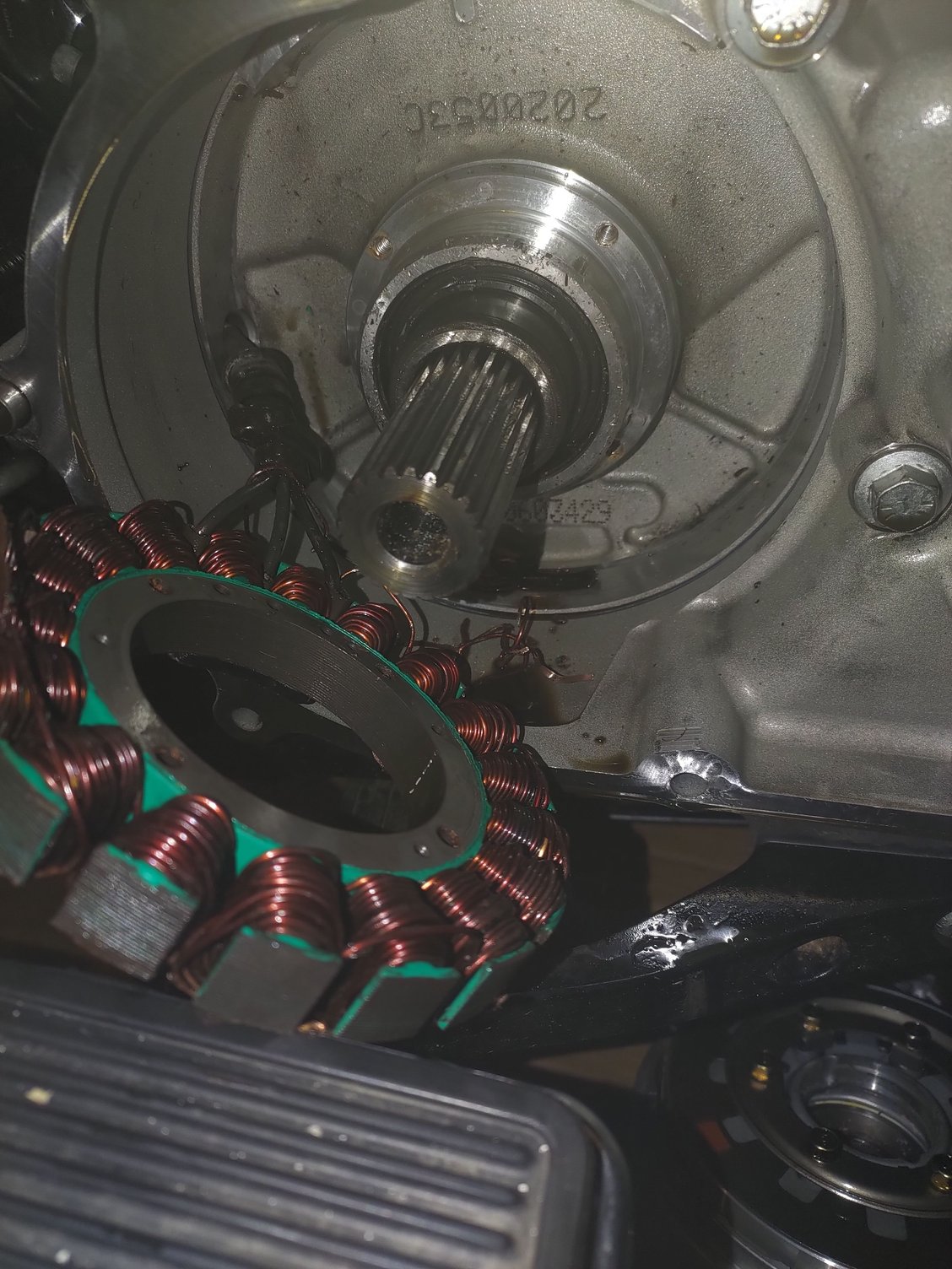 Replacing stator - is this normal? - Harley Davidson Forums