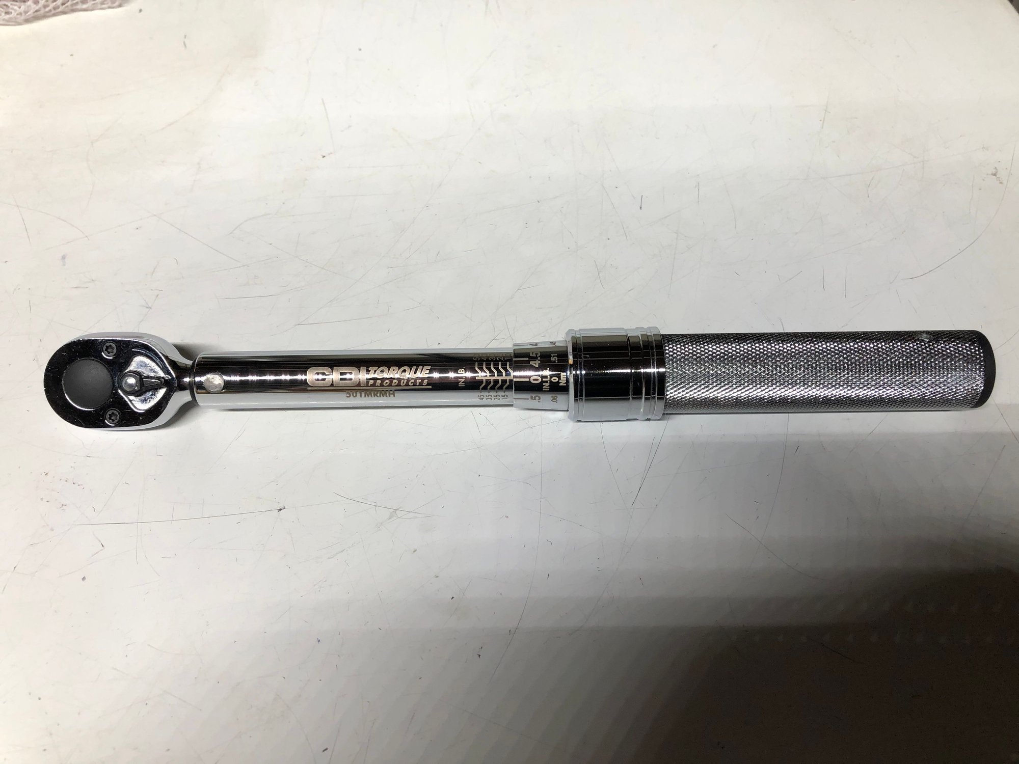 NewCDI 501MRMH Torque 1/4" drive MicroAdjustable Torque Wrench