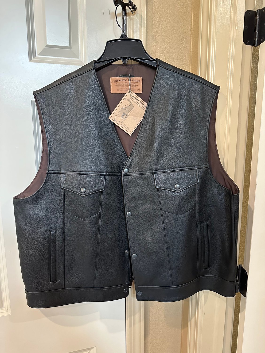 Coronado Leather Holster Vest Brand New Road Glide