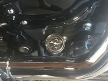 Put in my new temp gauge, I had the same one on my dyna, loved it!