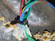 Brown cable terminates here