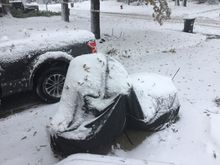 Was riding with the T-shirt on Tuesday this is Thursday!
Please remind me why I live here?
Our summers are awesome but this bites!