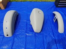 After sanding.  Ready for base coat.