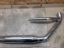 front NOS OEM 1 Piece Muffler & Header
