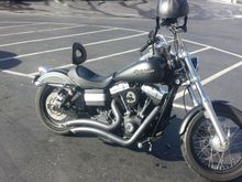 Crappy cell phone pic but it's the most current one i have at the moment.
Got Alloy Art strut lights now. Working on saddle bag mounts currently.