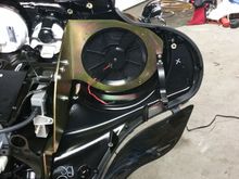 right side bracket installed.