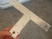 A bracket I had laying around from my local Lowe's.