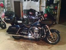 2016 Ultra Cosmic Blue Pearl loaded for Upstate NY trip 2016