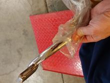 Yes that is a brand new brake lever bought in 1999 they guy has every receipt.