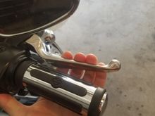 This is the point where the brakes would begin to engage. Too close for my liking.