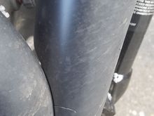 When I first noticed it after getting it back.