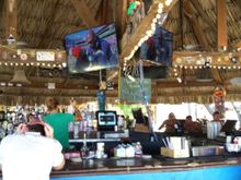 The “Moomba Bar” at the beach. A very popular spot!