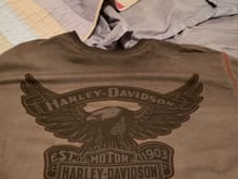 First Harley shirt!