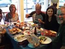 Day 4 - A.  Seafood dinner out that evening in Moncton.. What else but seafood when you are out east!