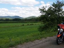 Day 11- 14 - The mountains of New Hampshire in the background.