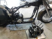 Softail Deluxe crank swap