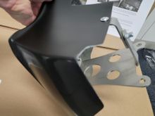 Part comes black, certainly presentable if you want black