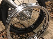 If you find one chrome you can always powder coat it.