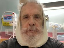 … And then they took me back to the preparation room to get me ready to leave… the entire event took about eight hours… Surgery and recovery took a bit longer than anticipated… It wouldn’t let me leave until my O2 & blood pressure was stabilized…