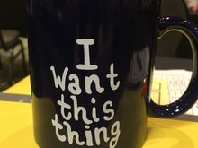 Coffee cup competition.