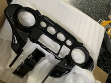 Rushmore vivid black inner fairing 