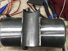 added some 16 gauge 2.5” steel tube