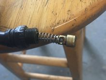 What I found. It’s been ground down. 