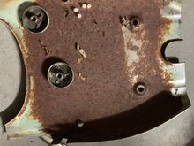 Well the top looks a lot better than the bottom does. 
I put it in a bucket of rust remover