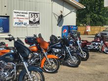 There'e a couple Road Kings in there too.