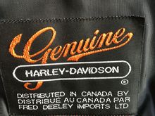 This is the Canadian “genuine” label at the bottom of the inner lining.