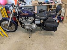 Right after pick up.