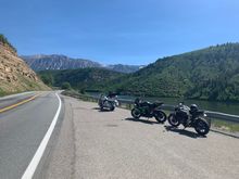 My bike was loaded down with 3 people’s luggage
