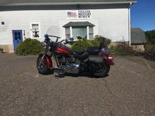 Tolland county Ct. Military Museum   Let’s stick with the theme and post a pic of your bike with any type of military equipment. Truck,tank,plane, ship. Civil war cannon?