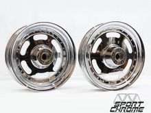 2008-2015 Dyna Fatbob Chrome Wheels by Sport Chrome
