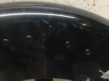 Couple little scratches from removal