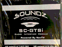 Close up of Interface