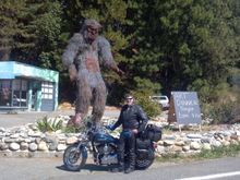 Bigfoot country Happy Camp, CA Hwy 96.