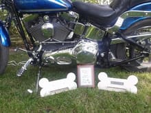 3 prizes in one bike show.  Not to shabby.