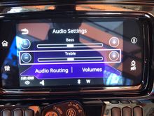 Which setting is considered flat?
